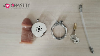 Negative Chastity Device & Detachable Dildo – MChastity