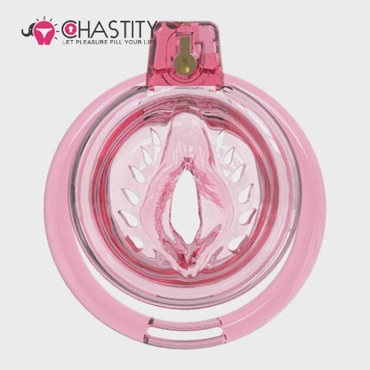 Flat Silicone Soft Cock Cage Video