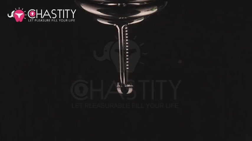 Escape Proof Chastity Cage (Urethral Insert) Video