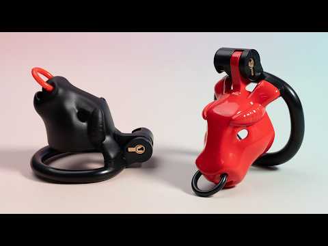 Ox Head Penis Leash Chastity Cage Video