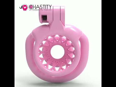 Plastic Disposable Chastity Permanent Lock Video