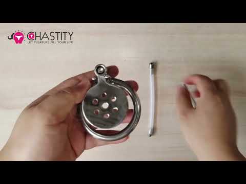 Flat Steel Cage For Dick (Screw Lock) Video