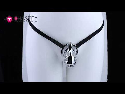 Predator Big Mouth Chastity Cage Video