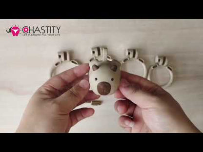 Kawaii Capybara Funny Chastity Cage Video