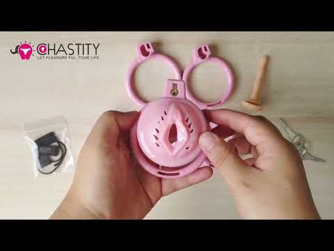 Flat Silicone Soft Cock Cage Video