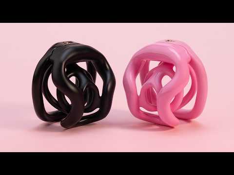 Two-Layer Impact-Resistant Inescapable Chastity Device Video