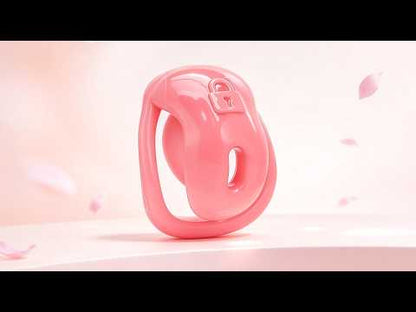 Crystal Pudding Transparent Chastity Cage Video