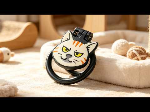 Flat Kitty Pet Chastity Cage New Design Video