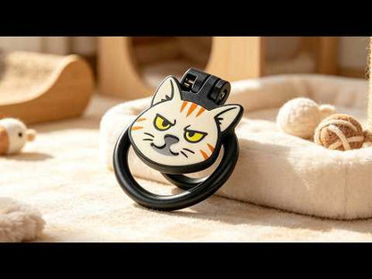 Flat Kitty Pet Chastity Cage New Design Video