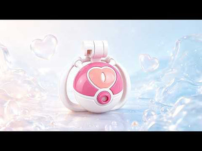 Dome Pink Sweetheart Chastity Cage Video