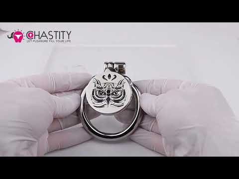 Flat Chastity Tattoo Cage Video