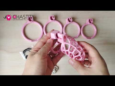 Hollow Chastity Cage For Husband Video