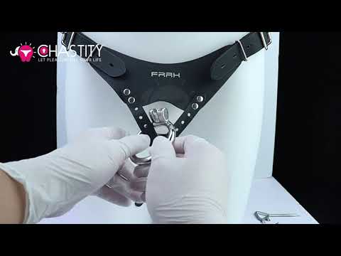 Leather Chastity Strap (Auxiliary Belt) Video