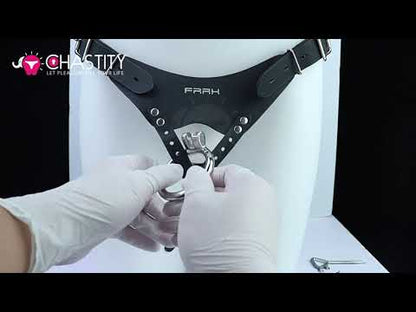 Leather Chastity Strap (Auxiliary Belt) Video