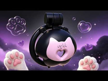 Meow-Meow Chastity Fist Cage Video