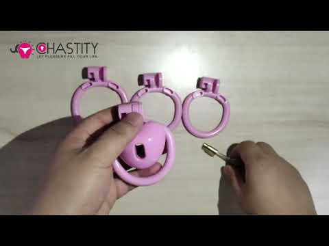 Reverse Heart Chastity Cage Video