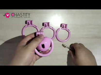 Reverse Heart Chastity Cage Video
