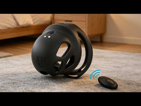 Remote-Controlled Vibrating Penis Cage Video