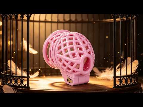 Bird Nest Headlock Chastity Cage Video