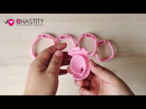 Chastity Cage For Sissy Crossdressing Video