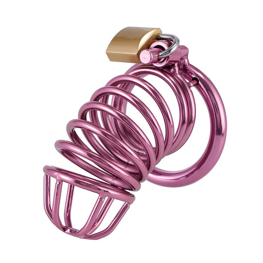 Purple Chastity Cage