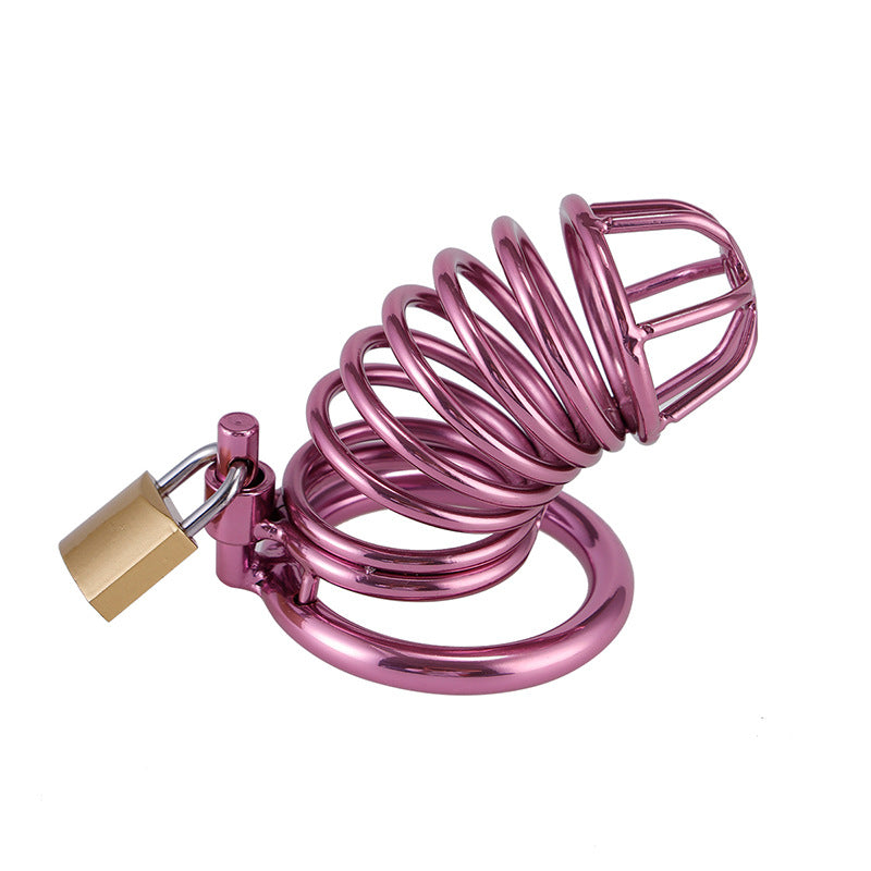 Purple Chastity Cage