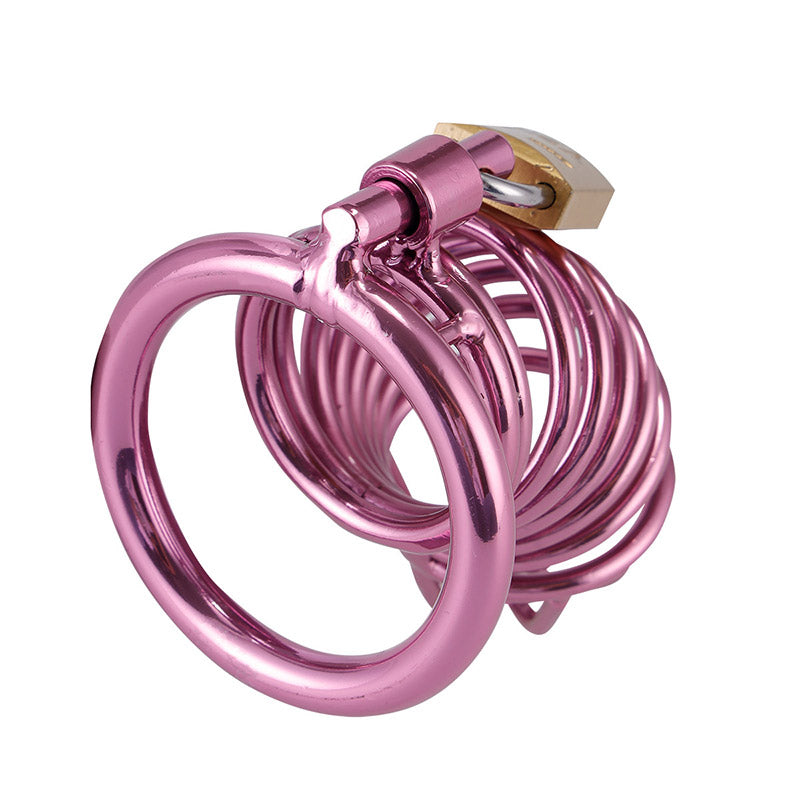 Purple Chastity Cage