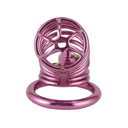 Purple Chastity Cage