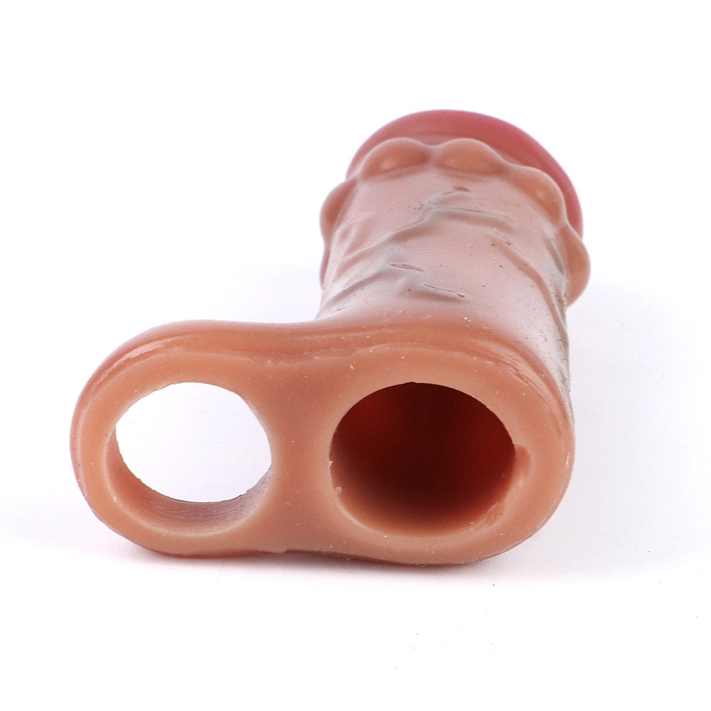 Real Feel Silicone Cock Sleeve