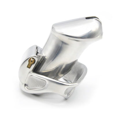 stainless steel long chastity device