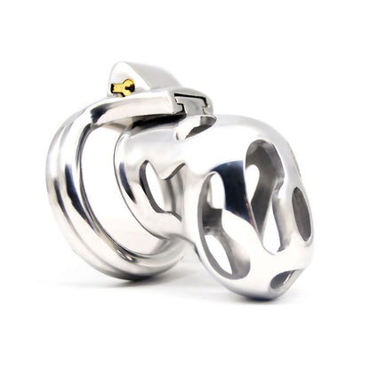 stainless steel male chastity device