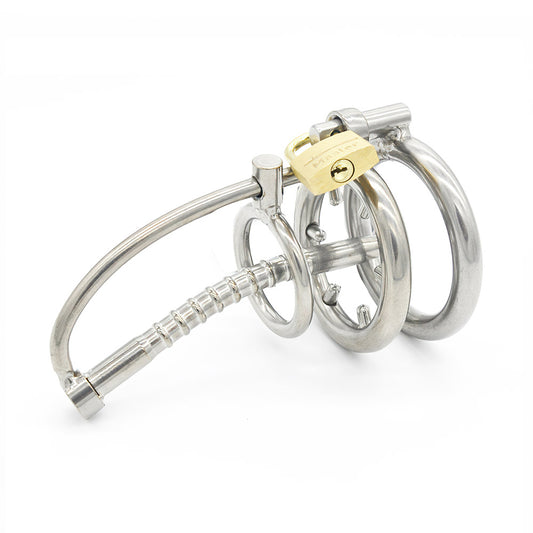 steel chastity tube